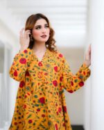 Mustard Khaddar Shirt