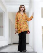 Mustard Khaddar Shirt