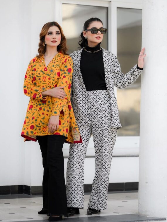 Mustard Khaddar Shirt